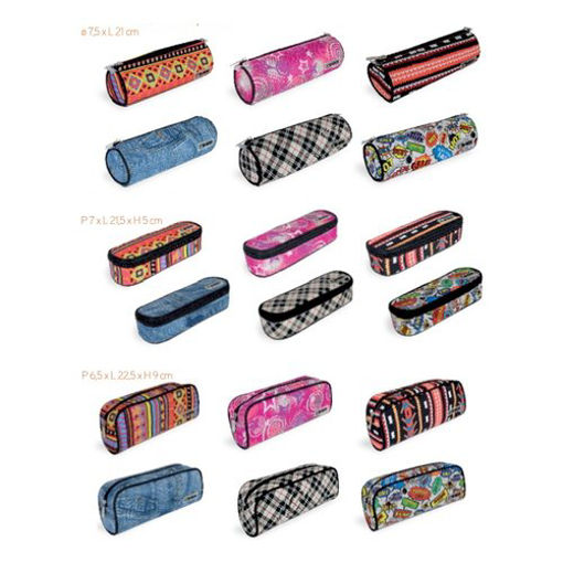 Picture of DESIGNED PENCIL CASES ASSORTED